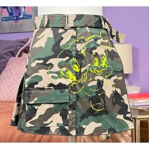 NWT Heaven by Marc Jacobs Camo Miniskirt Size XS
